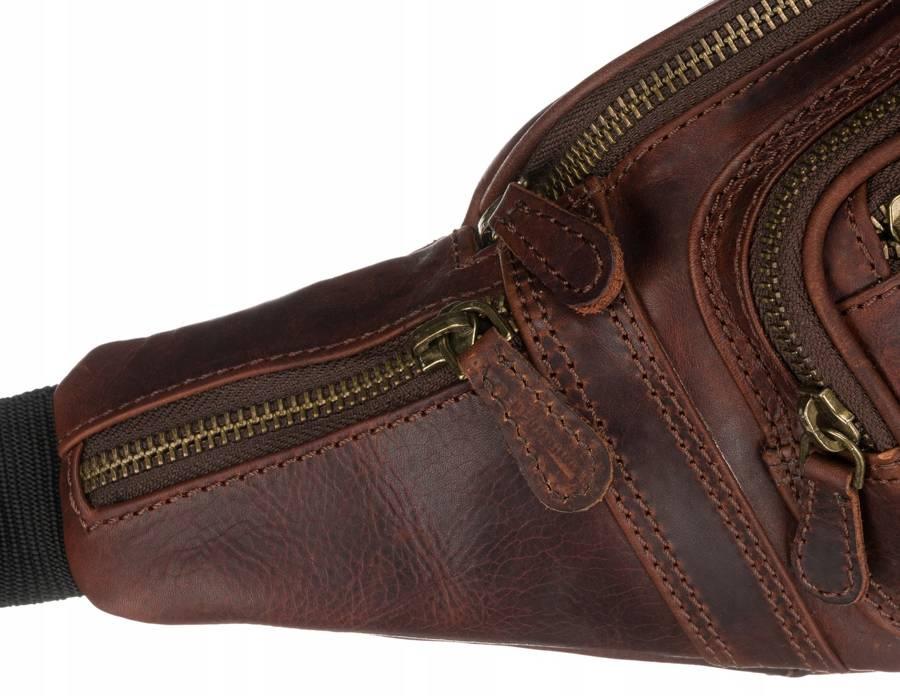 Men's leather pouch - Peterson