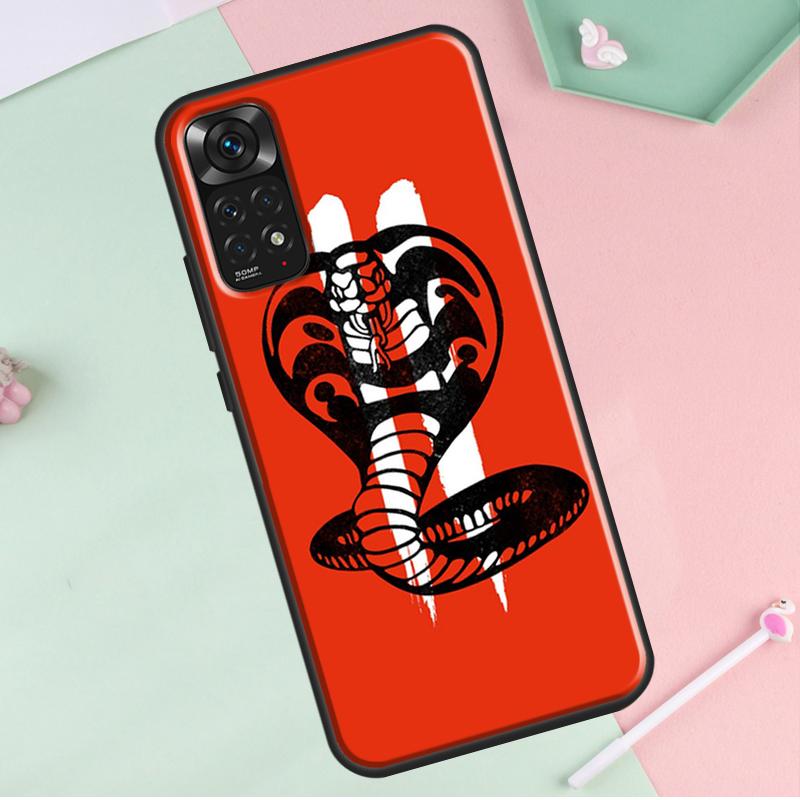 Чехол Cobra Kai Snake для Redmi Note 12 Pro Plus, чехол для Redmi Note 10 8 9 11 Pro 12S 11S 10S 9S 9C 10C 12C