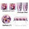 POP Witch Hunters Themed Birthday Party Supplies Set Paper Plate Tissue Tablecloth Decoration