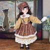 1 Set Attractive Eyes Dress Up BJD Dolls Long Hair Makeup Ball Joint Doll  Babies