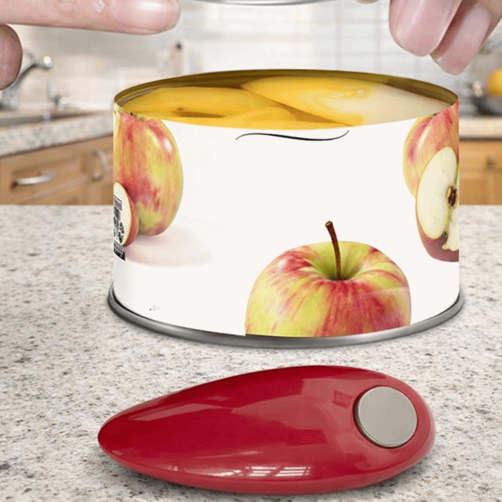 Автоматическая открывалка для консервов на батарейках, электрическая открывалка для жестяных банок без рук, кухонный гаджет