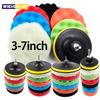 8Pcs 3-7inch Buffing Pad Set Thread Auto Car Repair Polishing Pad Kit for Car Polisher+Drill Adaptor Power Tools Accessories