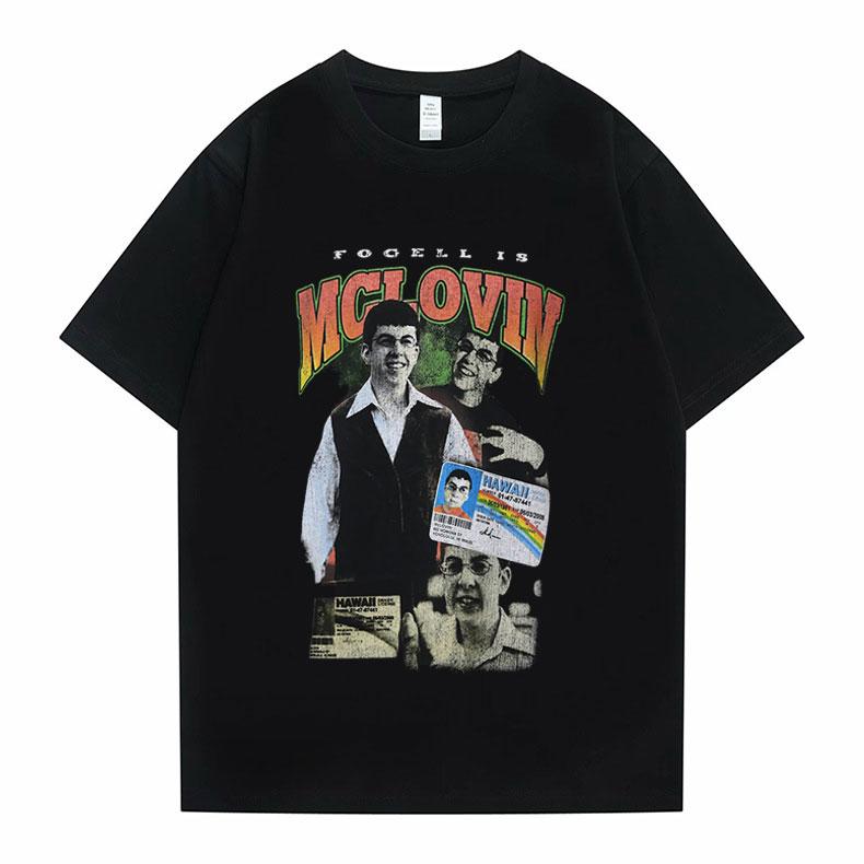 Mclovin Superded Men Cotton T-shirt Summer Mens Women Harajuku Short Sleeve Funny Birthdy Gift for Man Print Art Tees Tops