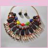 Style Unisex Bohemian Beaded Jewelry Set With Alloy Pendant And Drop Shapes For Summer Wardrobe