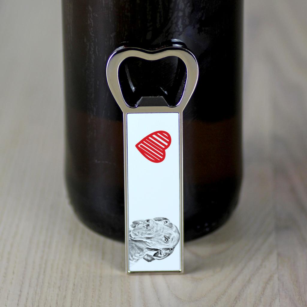 Dog Niemiecki I - Otwieracz Do Butelek Z Psem, Personalizowany Otwieracz Na Lodówkę, Wyjątkowy Upominek Dla Mężczyzny Marki Art-Dog