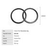 2pcs/set High quality Carbon Fiber Car Door Speaker Circle cover For BMW E90 E84