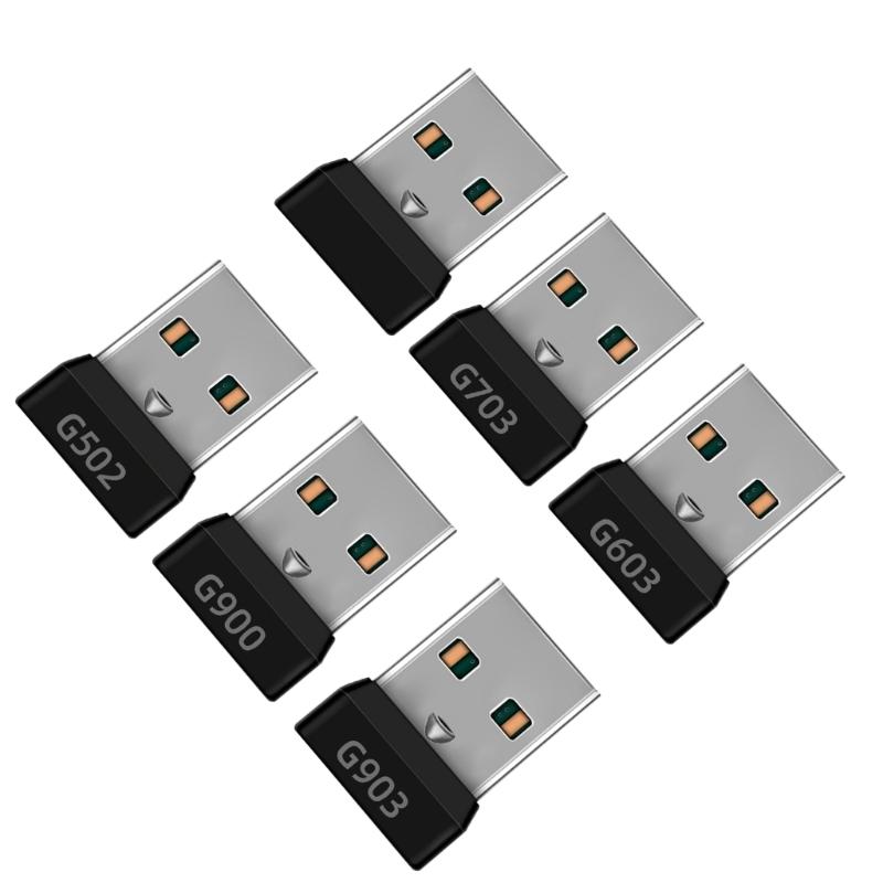 USB-донгл приемника мыши 2,4 ГГц для беспроводной игровой мыши G603 G304 G900 G502 G903 G703