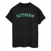 HARRY POTTER Womens/Ladies Collegial Slytherin Cotton Boyfriend T-Shirt