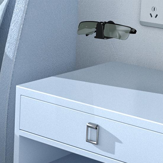 2 шт. кронштейн для очков, магазинная витрина, настольный держатель для очков, устойчивый к царапинам материал из этиленвинилацетата, гладкие края, защита от трещин, противоскользящие очки