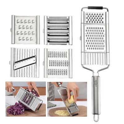 Овощерезка Нержавеющая сталь Слайсер для продуктов Съемное лезвие Кухонный слайсер Овощной