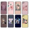 Черный чехол из ТПУ для Huawei Y9S Y6S Y8S Y5P Y7P Y8P, чехол для Huawei Y5 lite Prime 2018 Y6 2019, чехол с аниме-значками
