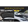 Для Mazda CX-5 CX5 KF 2017 2018 2019 2020 2021 2022 2023 2024 Нержавеющая сталь Передняя крышка капота Газовые упоры Амортизаторы 1 Комплект