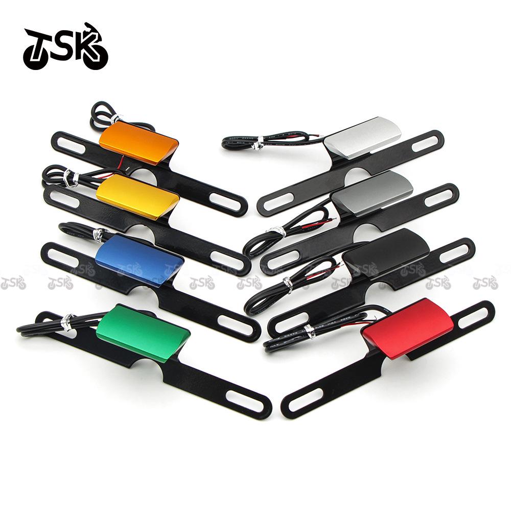 Universal Motorcycle License Plate Light for Honda, Kawasaki, Yamaha, Ducati, BMW, and Suzuki