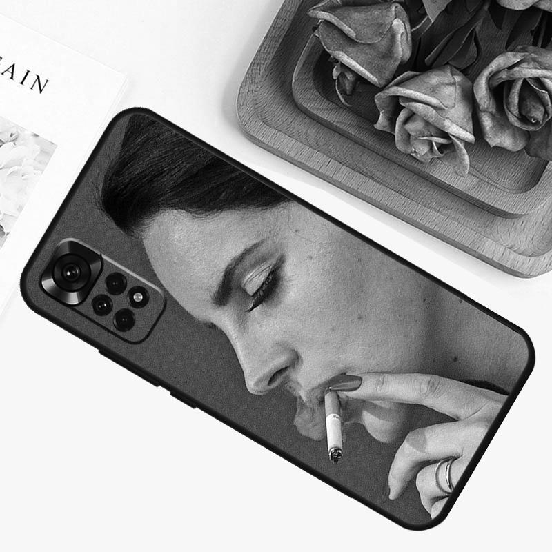 Чехол для телефона Xiaomi Redmi Note 11 10 9 8 12 Pro Plus 12S 11S 10S 9S с изображением певицы Ланы Дель Рей Чехол для Redmi 12C 10C 9C