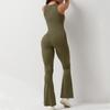 Women's Wide Leg Jumpsuit Women's Sleeveless Sexy Tight Casual Bodysuit Fitness Clothing