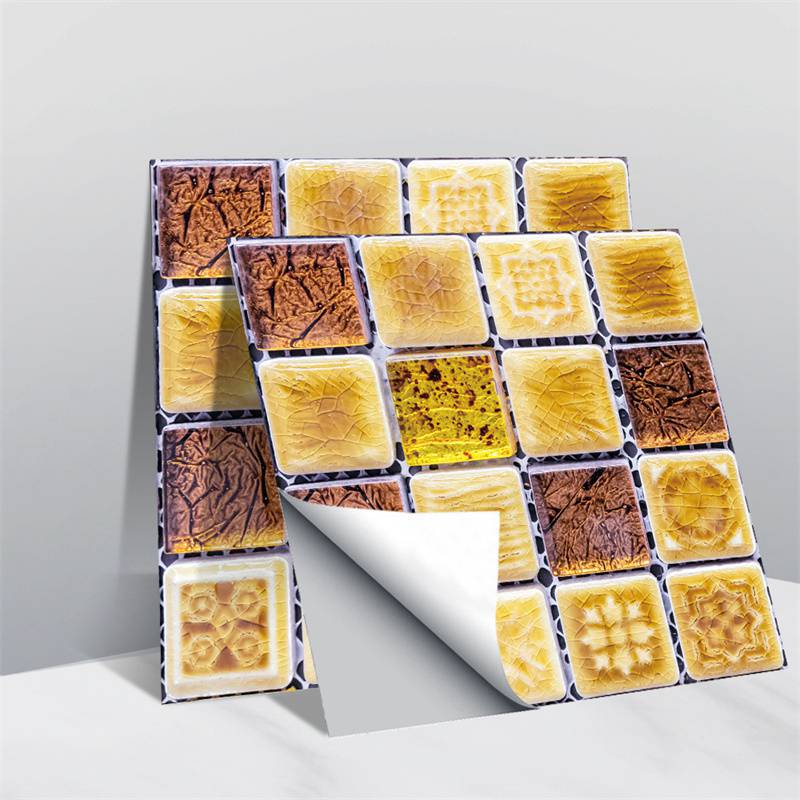 3D Мозаика Кристалл Набор из 10 шт. Наклейка на стену Самоклеящаяся плитка Tilediy Водонепроницаемая наклейка на плитку Стекло