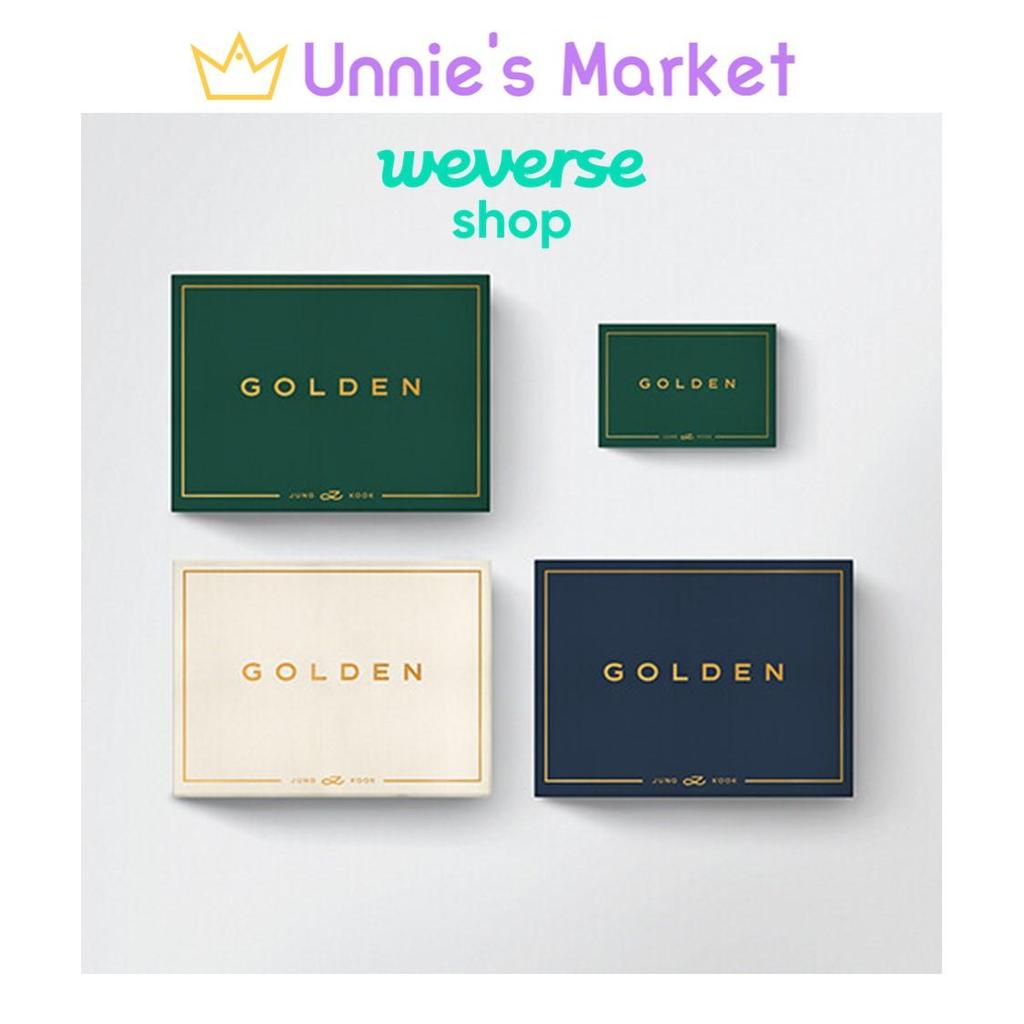 ЧОНГКУК(БТС) ЗОЛОТОЙ НАБОР + Альбомы Weverse Ver.