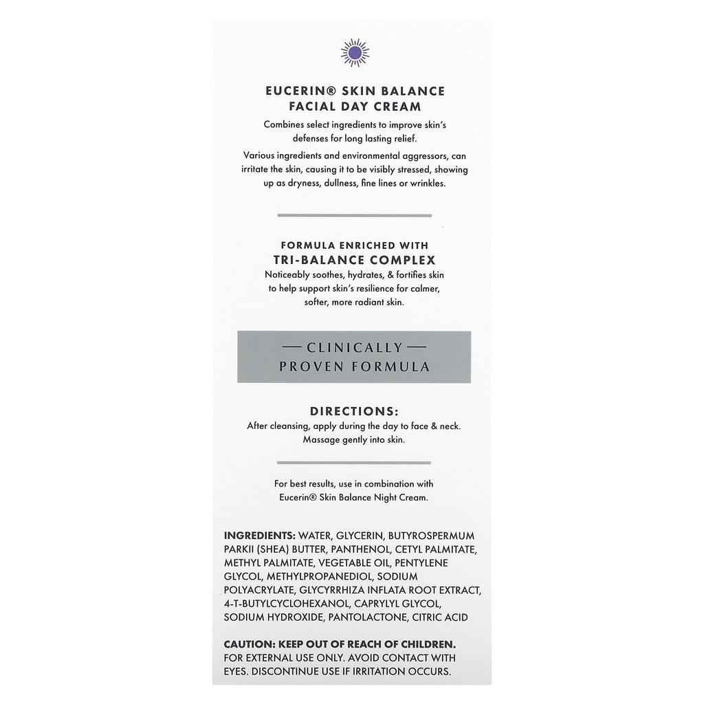 Skin Balance, Facial Day Cream, 48G(1.7Oz)