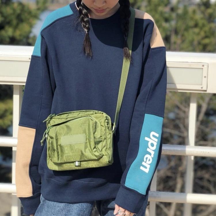 Supreme SS19 Formula Crewneck Blue Logo Men's SUP-SS19-002