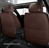 All-Season Leather Car Seat Cover - Full Coverage for Five Seats