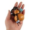 Retro Wood Gourd Hanging Decor Natural Gourd Pendant Portable Water Bottle  Outdoor