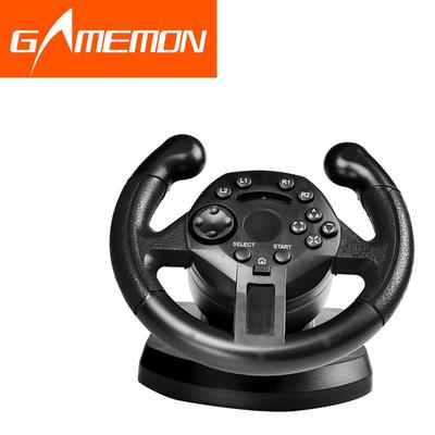 Миниатюрный гоночный руль All-in-One для PS3/PC с функцией вибрации
