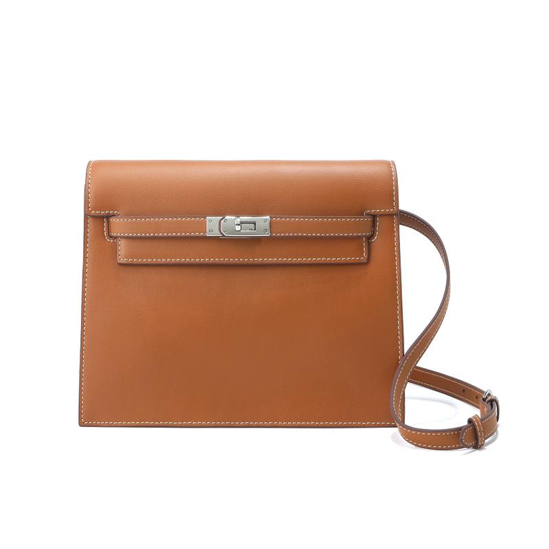 Swift dance bag women's leather shoulder bag, cowhide underarm messenger bag leather women's bag niche high sense
