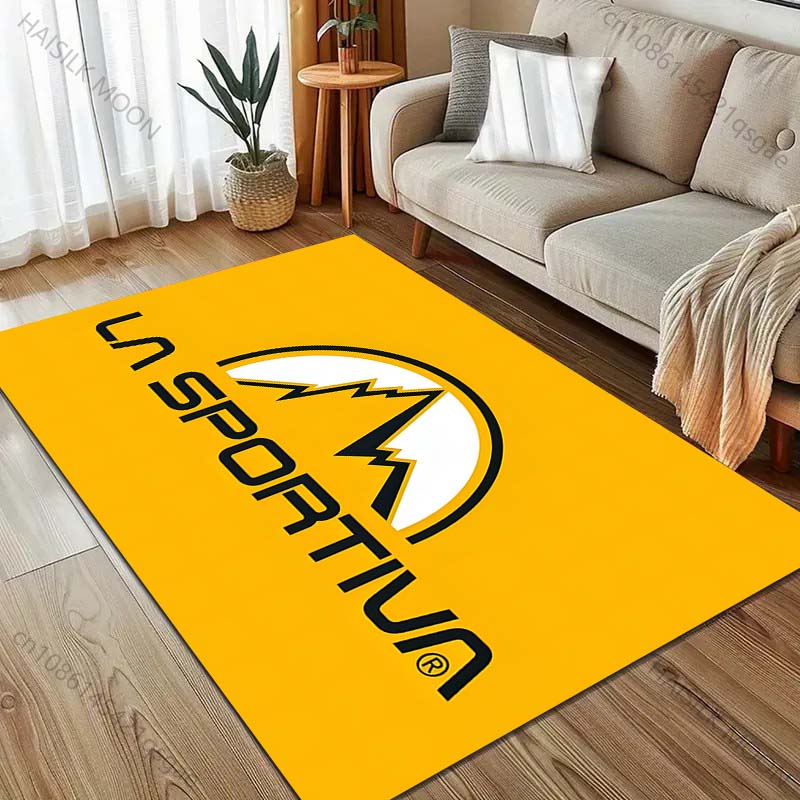 1PC L-LaSportiva Painting Carpet for Living Room Bedroom Sofa Doormat Decor Sofa Table Area Rug Non-slip Floor Mat for Gifts