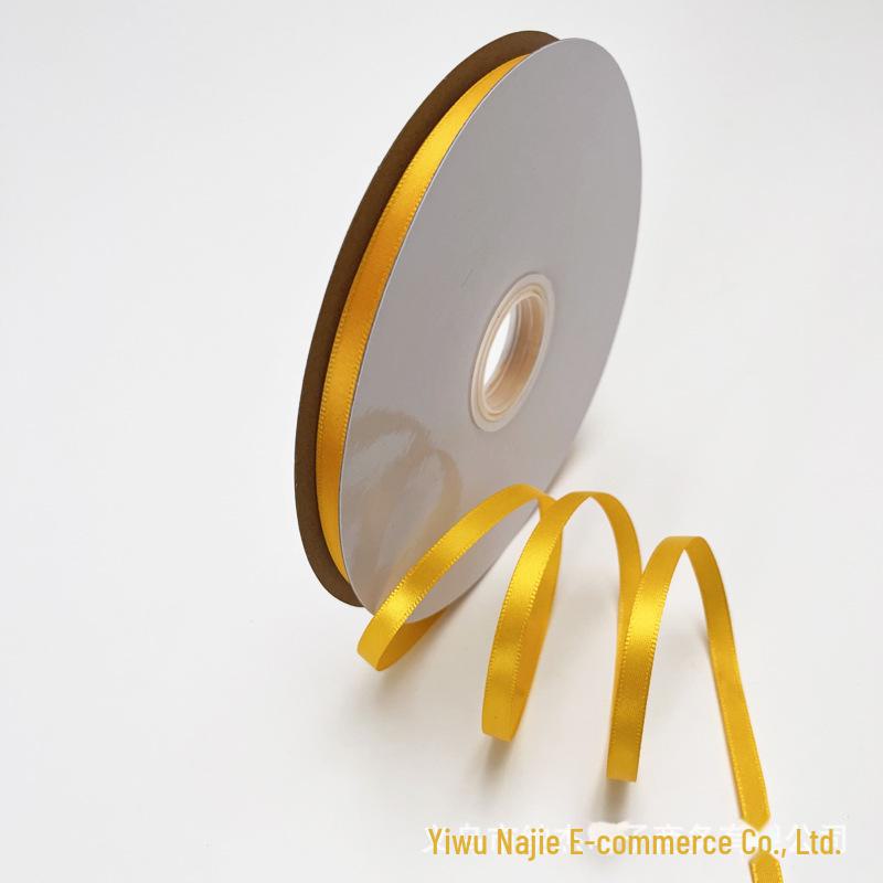 Набор золотых лент: Рулоны 4 см, 2,5 см, 6 мм для самодельных бантов и украшения подарков