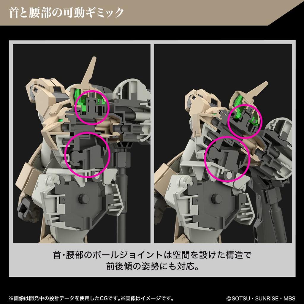 BANDAI SPIRITS HG Mobile Suit Gundam Witch of Mercury Demibirding масштаб 1/144 цветная пластиковая модель