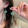 2025 Высококлассные серьги-капли в виде лотоса: Украшения в стиле китайского ханьфу для женщин