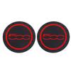 2pcs Car Coaster Decorate Accessories Water Cup Slot Cas For Fiat 500 Punto For Abarth Stilo Palio Bravo Doblo Auto Styling