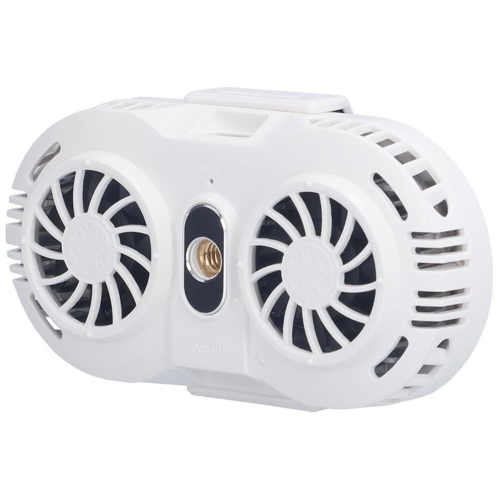 Охлаждающий вентилятор для мобильного телефона, выдвижной бесшумный радиатор для сотового телефона с двойным полупроводниковым охлаждающим чипом