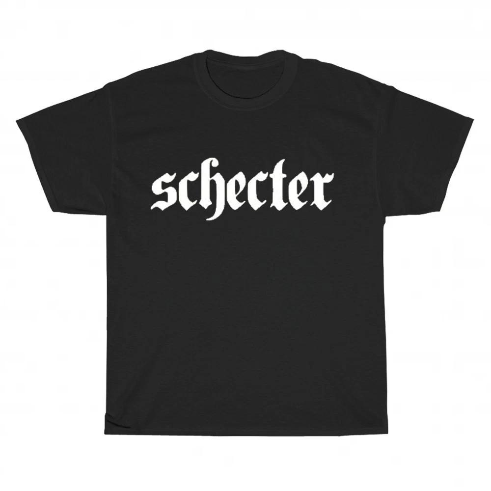 Новая футболка унисекс с логотипом Schecter Guitar Research, смешной размер от S до 5XL