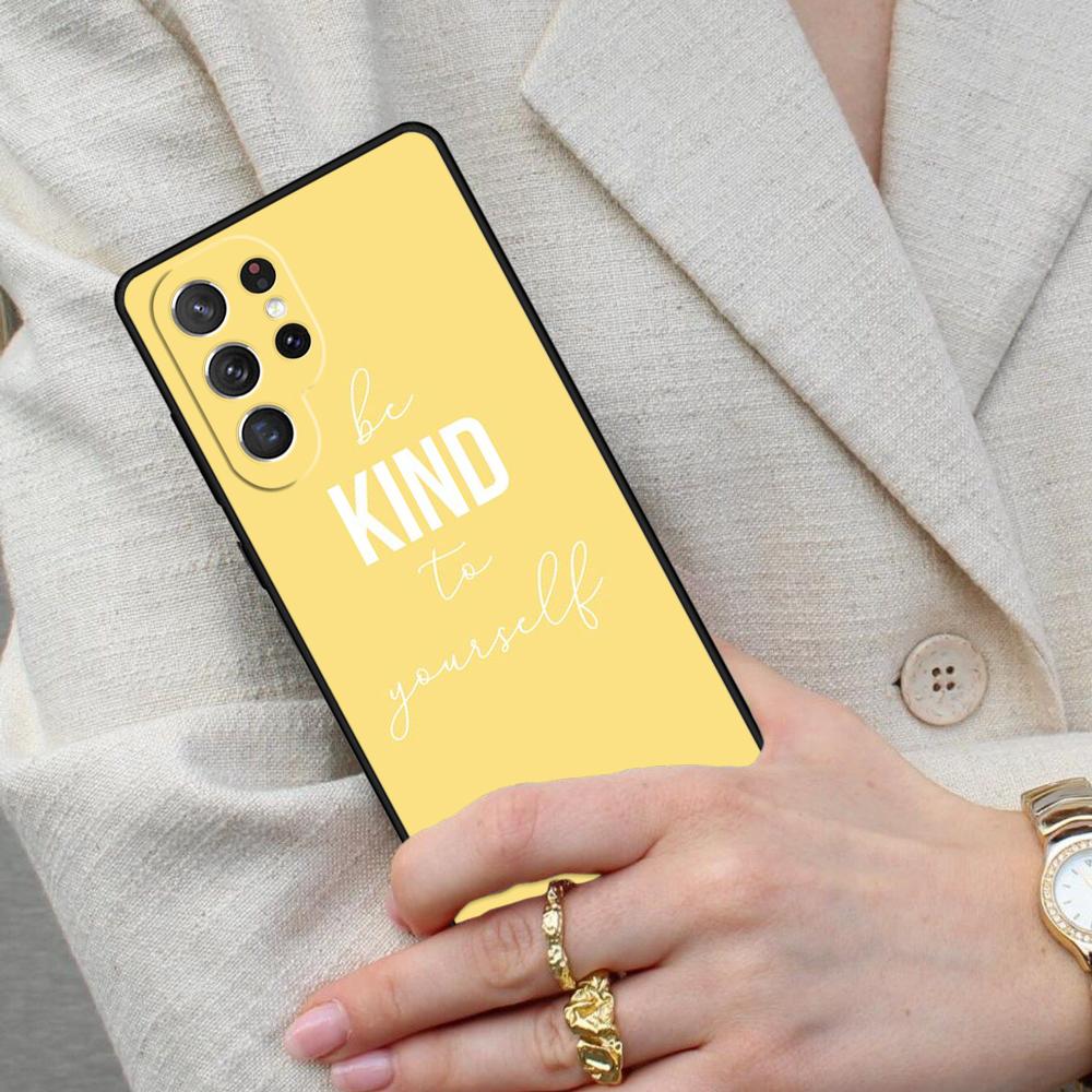 Чехол 'Будь добрым' для Samsung Galaxy S26 Ultra S25 S24 S23 S22 S21 S20 Note10