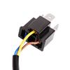 H4 керамический разъем 9-16 В совместимый с HID/LED индикатор дальнего света, резистор для предотвращения загорания дальнего света, комплект из 2 шт.