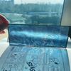 Aesthetic Galaxy Starry Sky Acrylic Film Bookmark Decorative Reading Page Marker Gift for Book Lovers