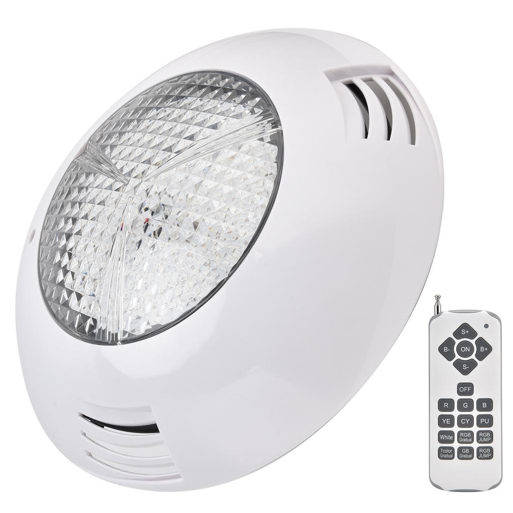 Светодиодный светильник для бассейна Simming, водонепроницаемый подводный настенный светильник RGB с дистанционным управлением, погружной