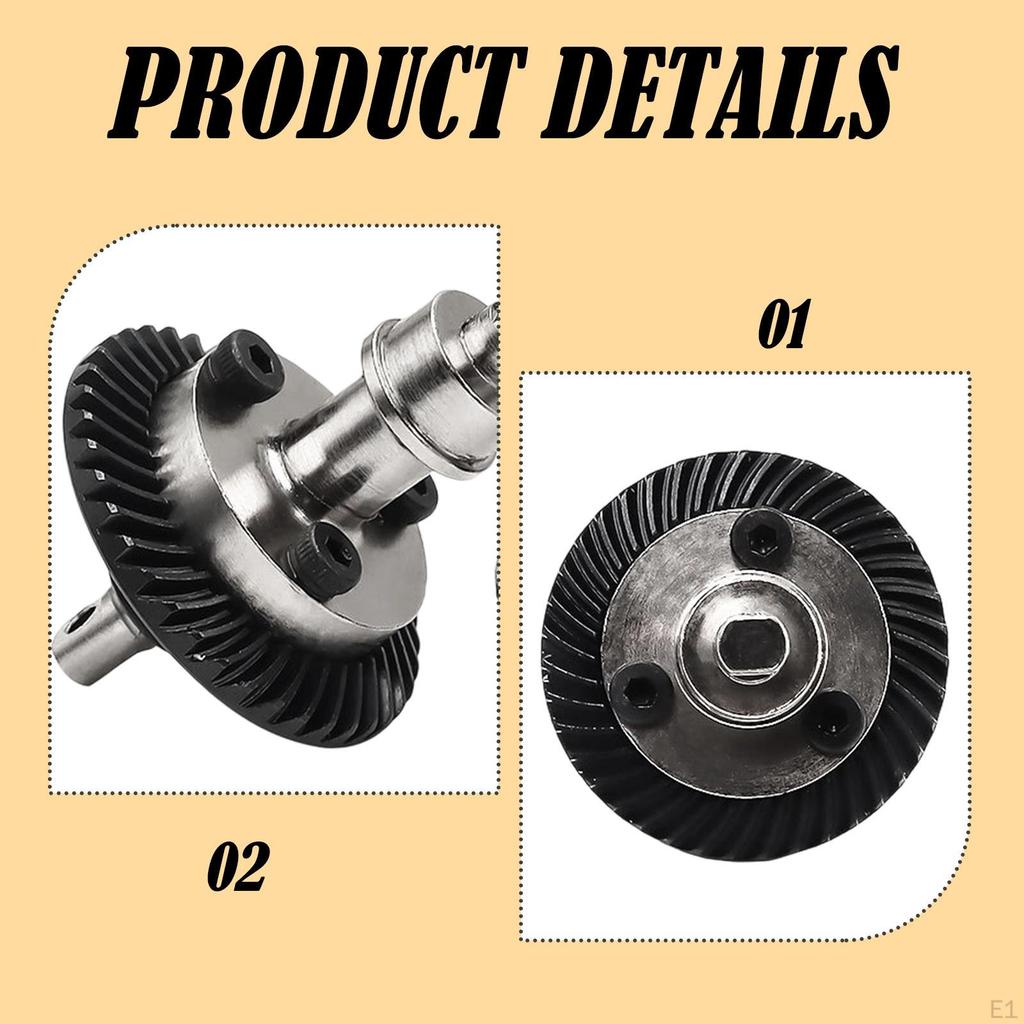2x Differential Gear Replacement Accessories, Spare Parts ,D349 Pinion Gears RC Car Upgrade Kit