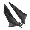 1 пара, крышка воздуховода для мотоцикла, вставка, обтекатель, черная, боковая панель обтекателя для YZF R1