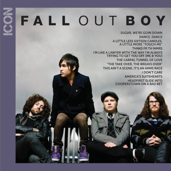 CD FALL OUT BOY Icon B001658202 ISLAND 2012 US Rock Б/у