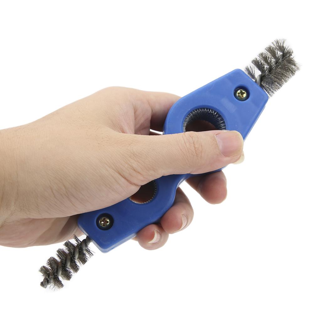 Инструмент для чистки труб 4 в 1, стальной инструмент, щетка для чистки клемм аккумулятора 4 в 1 для труб клемм аккумулятора