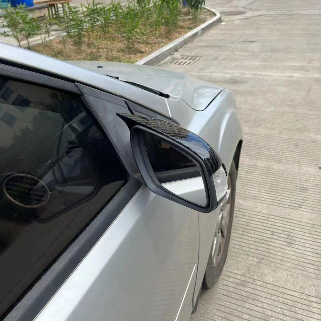 Для Ford Focus MK2 2005-2008 автомобильное боковое зеркало заднего вида, крышка крыла, наклейка, внешняя дверь, чехол заднего вида, отделка, карбоновое волокно, авто