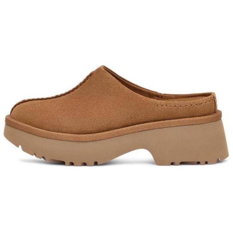 (WMNS) UGG New Heights Clog 'Chestnut' Women's 1152731-CHE