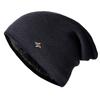 High Quality Cotton Winter Hat Add Fur Warm Beanies Hat Baggy Skullies Knitted Hat For Men Women Ski Sports Beanies Cap