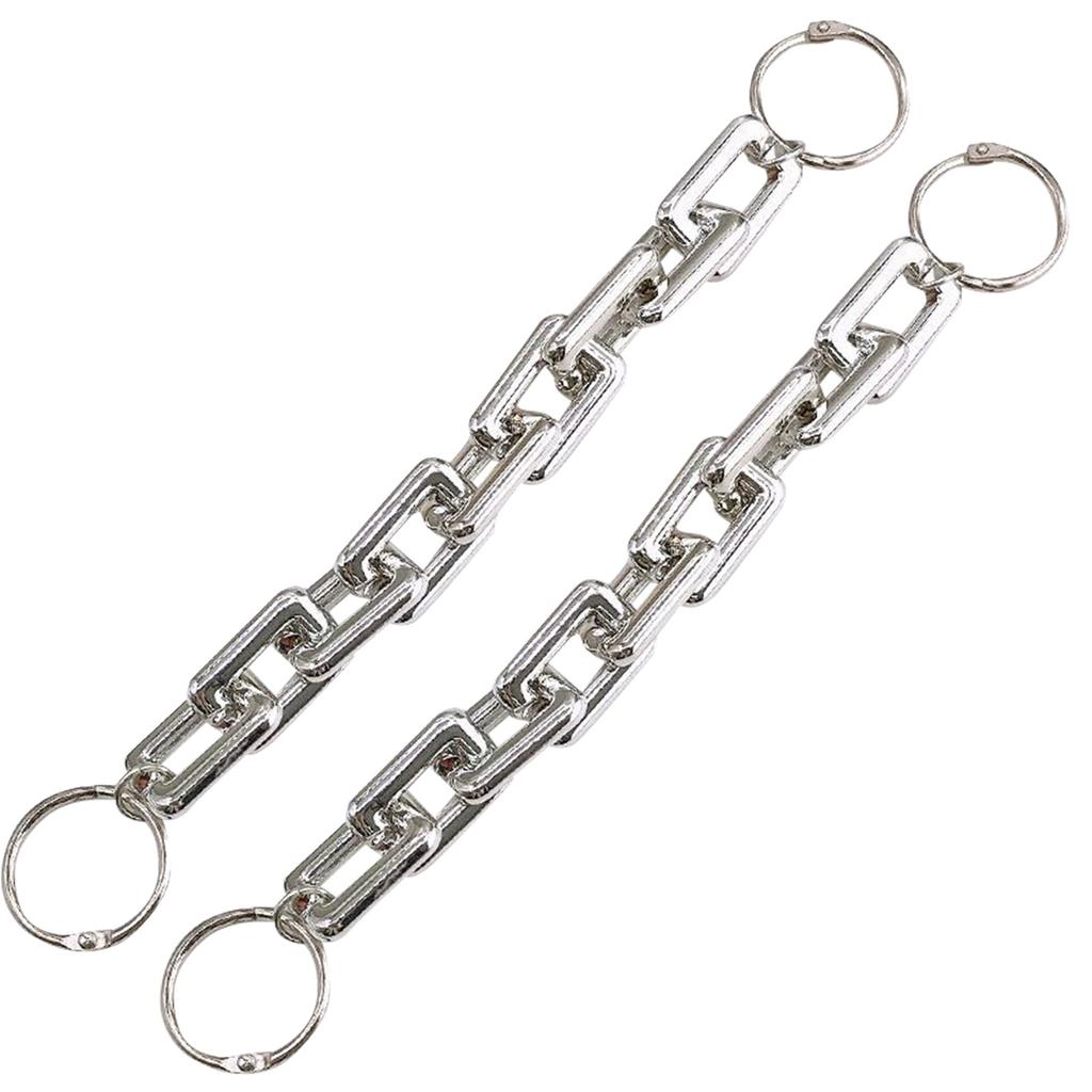 Цепочки для украшения обуви, блестящая металлическая цепочка для подростков, мужчин, женщин, взрослых, аксессуары для обуви