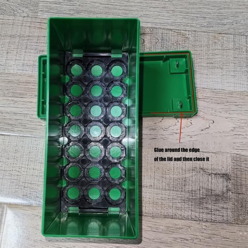 12V 7Ah Battery Case Lithium Battery Enclosure Empty Box with Integrated Injections Molding for Superior Seal