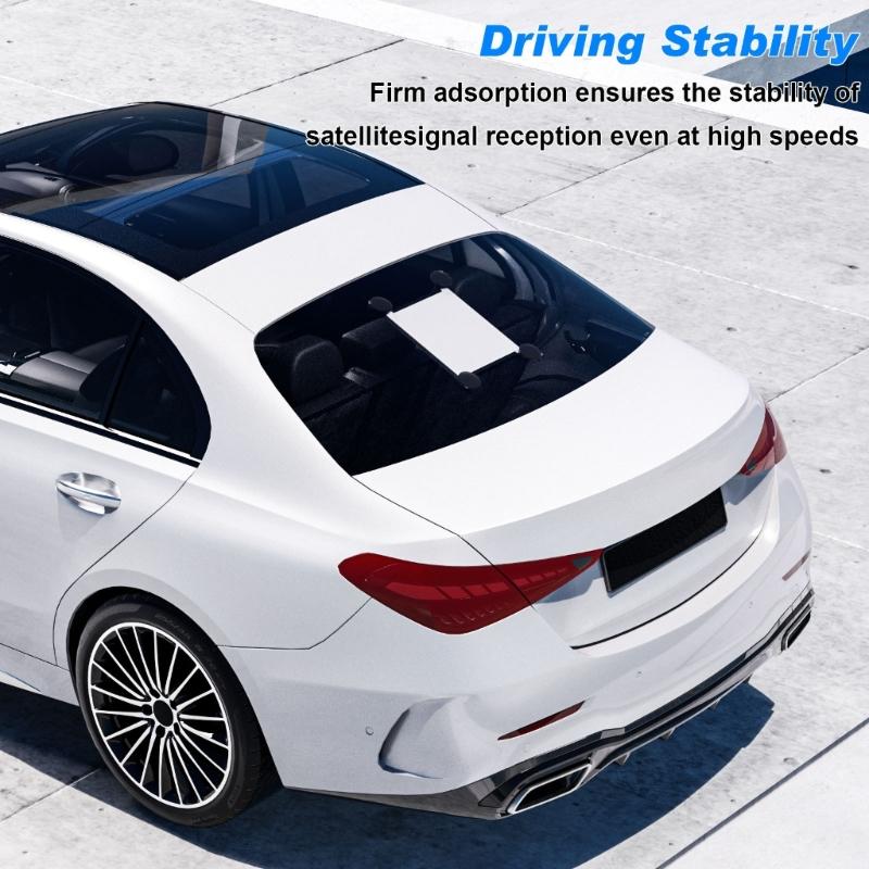 Strong Suction Cup Stand Secure Mount for Mini Satellite Installation on Vehicle Glass Front Window Rear Window Sunroof