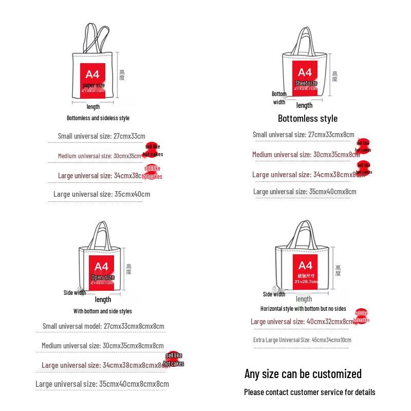 Индивидуальная Экологичная Хлопковая Холщовая Сумка через Плечо с Логотипом – Пустая Сумка для DIY