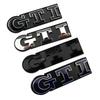 AABIQ1 Metal Car GTI Logo Front Grille Emblem Badge Stickers for Volkswagen Golf 4 5 6 7 8 Passat Jetta Polo Touareg GTD GLI Touran